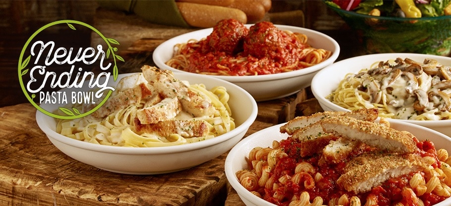Olive Garden Specials & Weekly Deals - $12.99 Buy One and ...